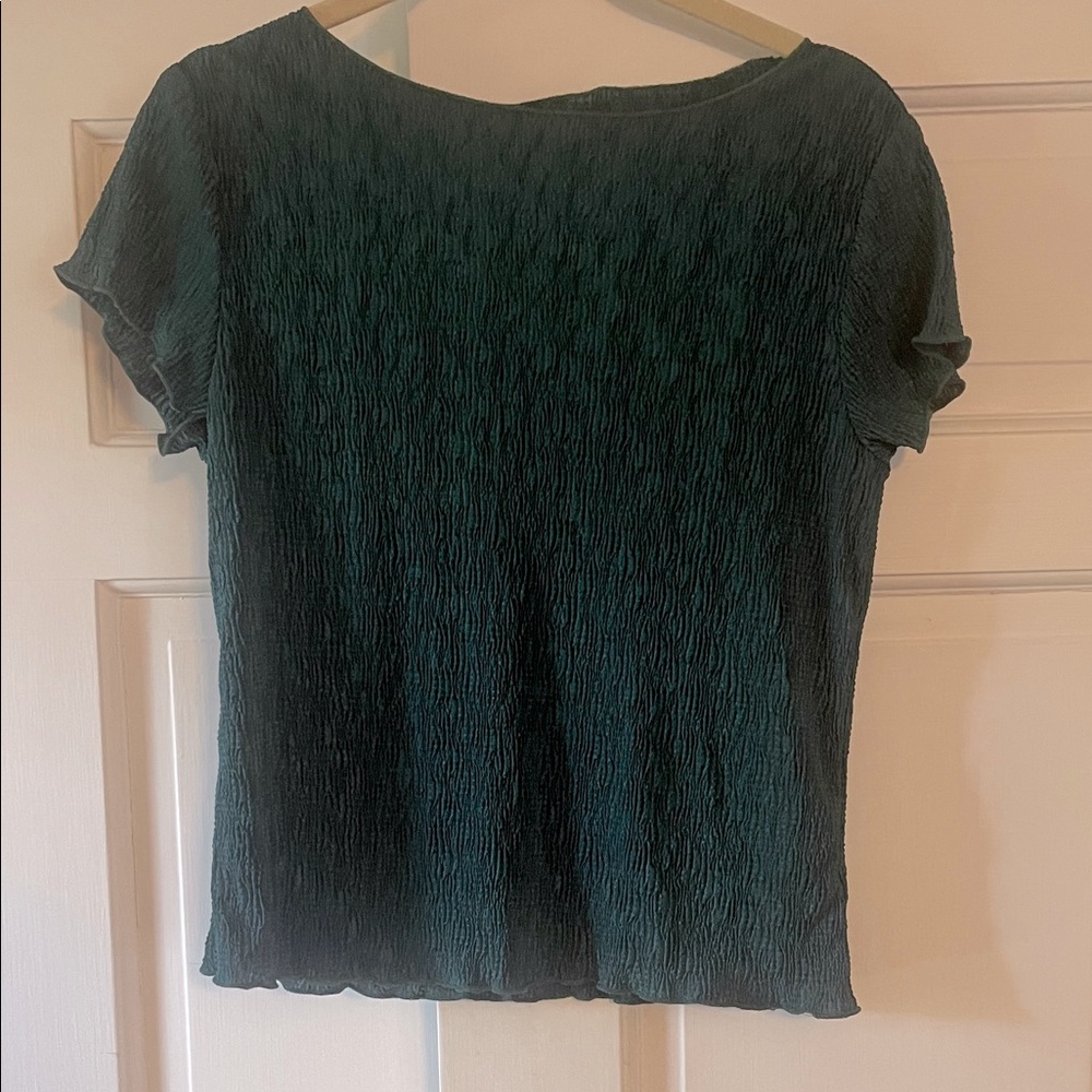 Connected Apparel textured top